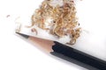 Lead Pencil and shavings