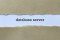 Database server on paper