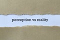 Perception vs reality on paper