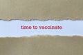 Time to vaccinate on paper