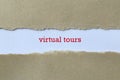 Virtual tours on paper