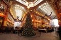 Leadenhall market at Christmas