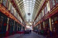 Leadenhall Market in the City of London, UK