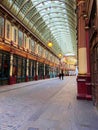 Leadenhall Market hall, London, UK Royalty Free Stock Photo