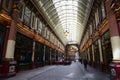 Leadenhall Market London covered market Royalty Free Stock Photo