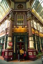 Leadenhall Market in London UK Royalty Free Stock Photo