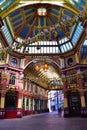 Leadenhall Market, London, United Kingdom Royalty Free Stock Photo