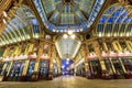 Leadenhall Market by night Royalty Free Stock Photo