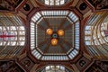 Leadenhall market shopping arcade london uk Royalty Free Stock Photo