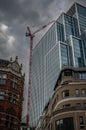 40 Leadenhall Street under construction in the City of London, UK