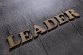 Leader, Business Words Quotes Concept