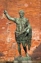 The leader: Cesare Augustus - Emperor Royalty Free Stock Photo