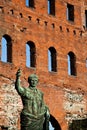 The leader: Cesare Augustus - Emperor Royalty Free Stock Photo