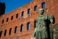 The leader: Cesare Augustus - Emperor Royalty Free Stock Photo