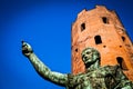 The leader: Cesare Augustus - Emperor Royalty Free Stock Photo