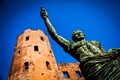 The leader: Cesare Augustus - Emperor Royalty Free Stock Photo