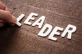 Leader Wood Letters