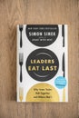 Leaders Eat last by Simon Sinek Royalty Free Stock Photo