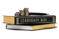 Leadership book Royalty Free Stock Photo