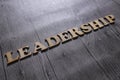 Leadership, Business Words Quotes Concept