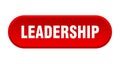 leadership button Royalty Free Stock Photo
