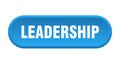 leadership button Royalty Free Stock Photo