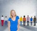 Leadership Coaching Diversity Team Trainer Concept Royalty Free Stock Photo