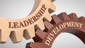 Leadership development concept