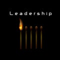 Leadership fire match background vector