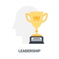 Leadership icon concept