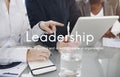 Leadership Lead Guiding Support Integrity Concept Royalty Free Stock Photo