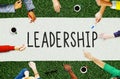 Leadership Leader Management Coaching Concept Royalty Free Stock Photo