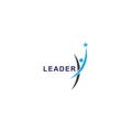 leadership logo success logo and education logo vector.