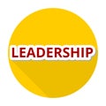 Leadership sign Royalty Free Stock Photo