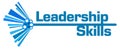 Leadership Skills Blue Graphical Bar