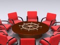 Leadership table Royalty Free Stock Photo