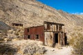 Leadfield Ghost Town Along The Titus Canyon Road Royalty Free Stock Photo