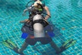 Leading to scuba dive