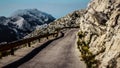 Leading the way to the Sveti Jure Peak within the Biokovo Mountains in Makarska, Croatia Royalty Free Stock Photo