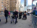 Handicapped Women`s March Demonstrators, NYC, NY, USA