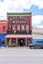 Leadville, CO, USA -09-04-2021: Old fashioned saloon in small western town