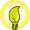 Leaf Bulb Royalty Free Stock Photo