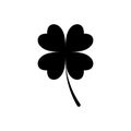 Leaf clover sign icon.saint patrick symbol.design