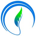 Leaf emblem