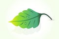 Leaf health nature logo vector