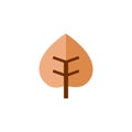 leaf icon, can be used for social media purposes, education, company logos, environmental day commemorations