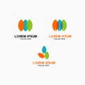 Leaf Logo Vector Template Design Illustration Royalty Free Stock Photo