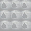 leaf print regular symmetric pattern work ply wood grunge texture background