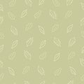 Leaf seamless pattern