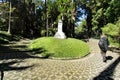 Leafy and green gardens at the Botanical Garden of Lisbon